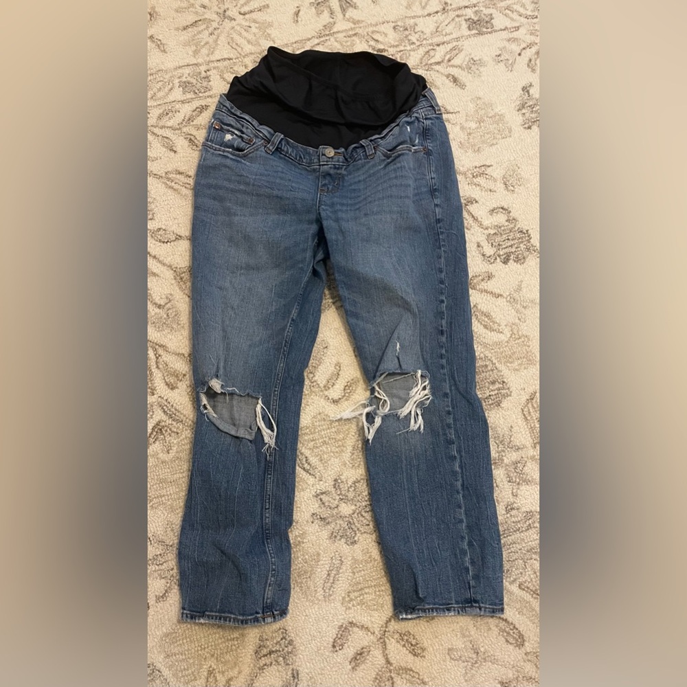 Abercrombie Maternity Ankle straight jeans